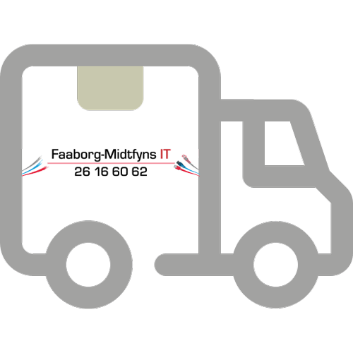 Afhentning og udbringning af PC eller Mac Afhentning og udbringning af PC eller Mac